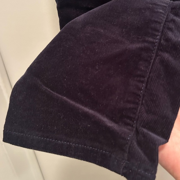 Talbots Navy High Rise Straight Leg Corduroy Pants - Picture 7 of 10